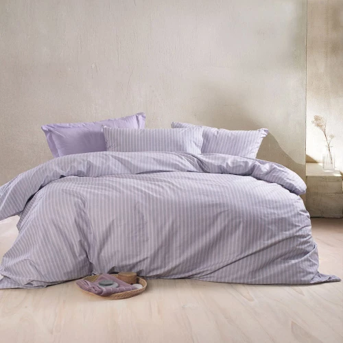Πάπλωμα Polene (Σετ 2τμχ) Purple Ρυθμός Ημίδιπλο 160x240cm 100% Βαμβάκι