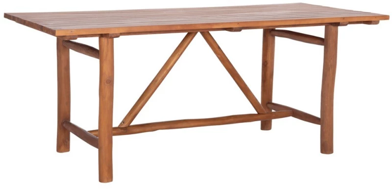 Τραπέζι Τραπεζαρίας Groove HM9390.01 220X100X90cm Teak