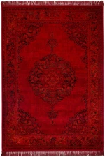 Χαλί Mauri 02278A Burgundy Βιοκαρπέτ 140X200cm