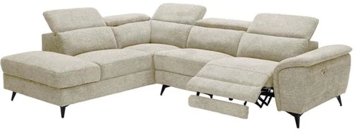 Καναπές - Relax Γωνιακός (Δεξιά Γωνία) Romeo Ε9584,20 284x224x76cm Beige