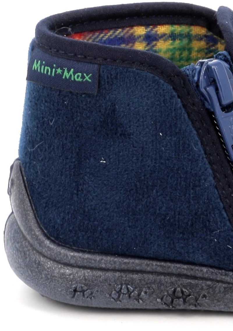 Παιδικό Παντοφλάκι για Αγόρι Mini Max Ανατομικό Χρώματος Μπλε LITLE 5