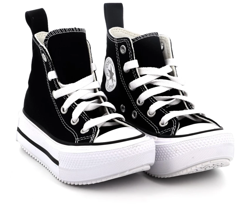 Παιδικό Μποτάκι για Κορίτσι Converse All Star Ctas Lift Double Stack Hi Χρώματος Μαύρο A15868C