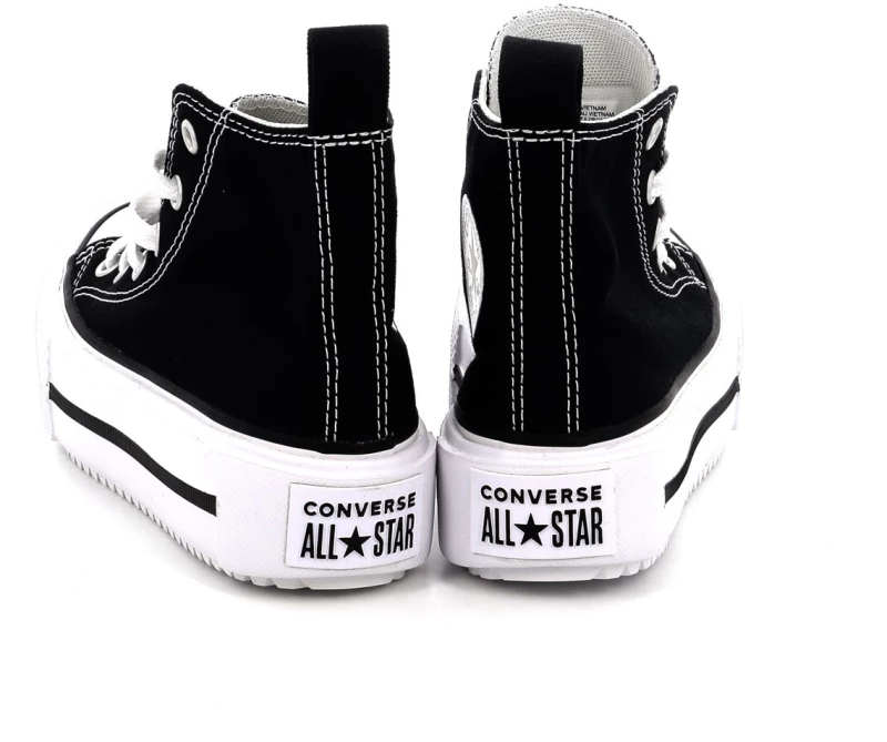 Παιδικό Μποτάκι για Κορίτσι Converse All Star Ctas Lift Double Stack Hi Χρώματος Μαύρο A15868C