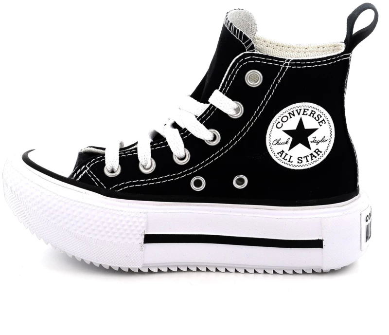 Παιδικό Μποτάκι για Κορίτσι Converse All Star Ctas Lift Double Stack Hi Χρώματος Μαύρο A15868C