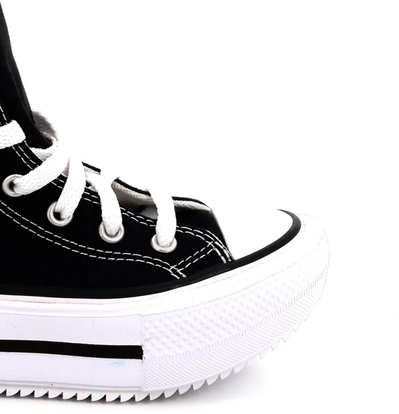 Παιδικό Μποτάκι για Κορίτσι Converse All Star Ctas Lift Double Stack Hi Χρώματος Μαύρο A15868C