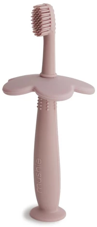 Mushie Οδοντόβουρτσα Σιλικόνης Λουλούδι Blush