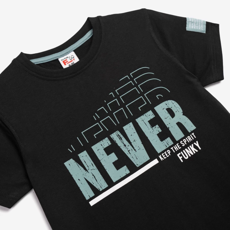 Funky Σετ Βερμούδα Never, Μαύρο