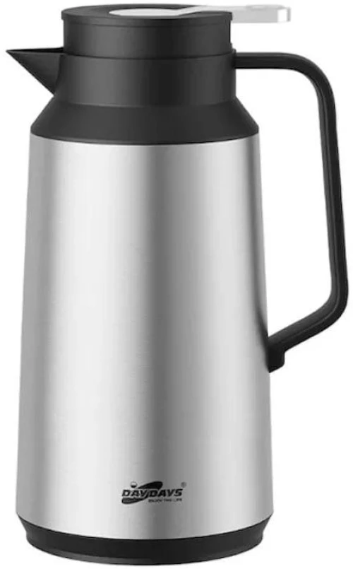 Ανοξείδωτη Κανάτα Θερμός 1900ml με Καπάκι και Λαβή