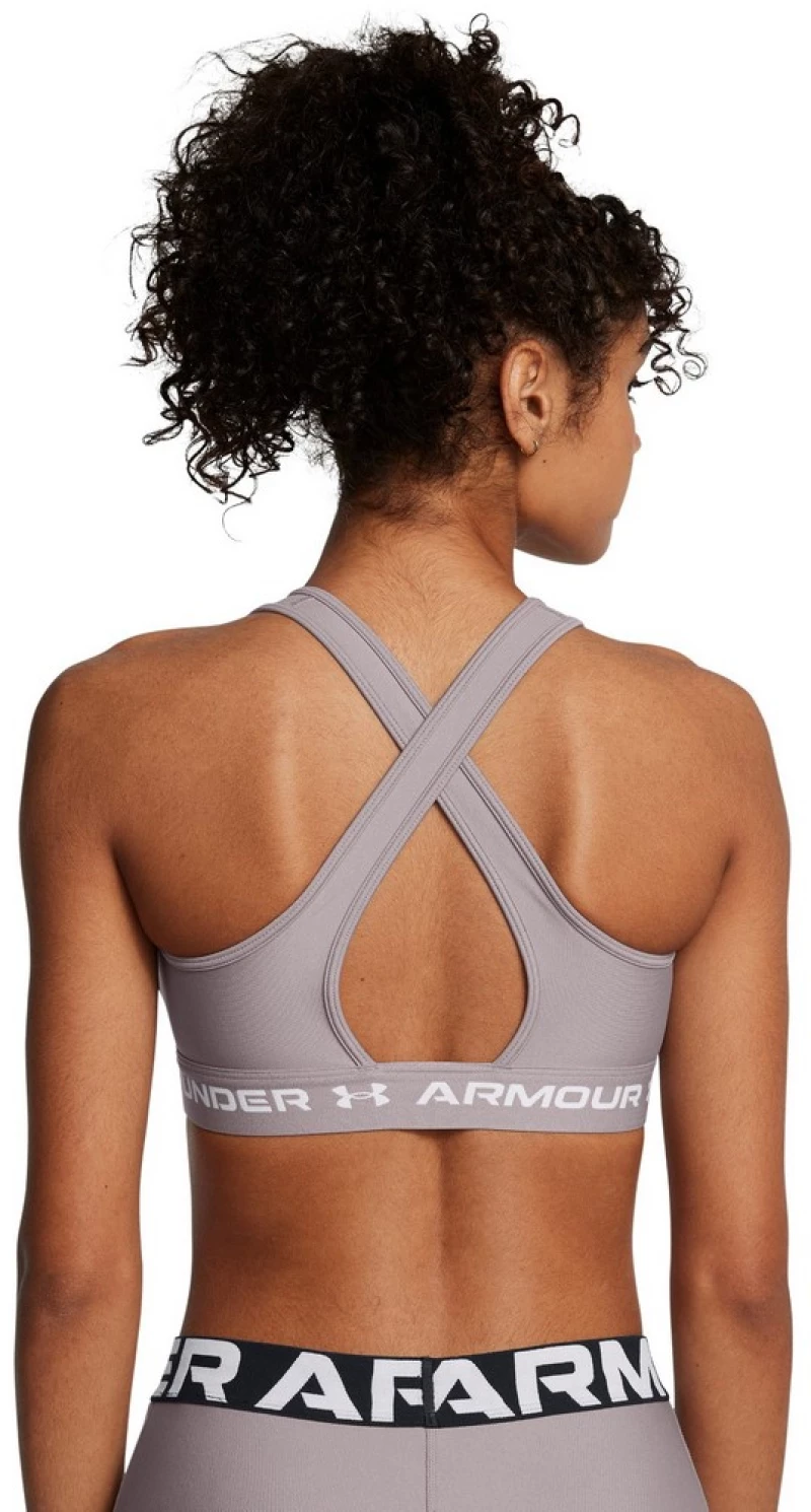 UA Crossback Mid Bra 1361034-015 UNDER ARMOUR Μπεζ