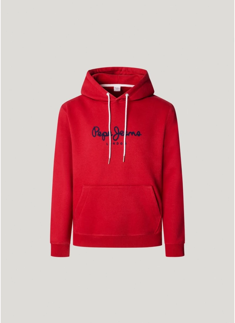 Pepe Jeans MACBETH PLAIN HOODIE PM5800009-285 PEPE JEANS Κόκκινο