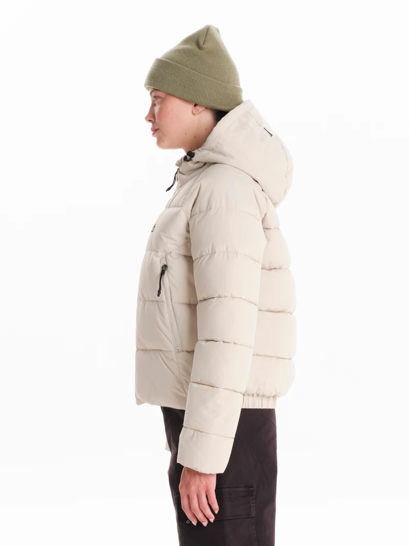 Emerson Women's Hooded Puffer Jacket 242.EW10.91 242.EW10.91-ECRU EMERSON Μπεζ