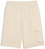 Puma ESS No. 1 Logo Cargo Shorts 10 TR 682662-87 PUMA Λευκό
