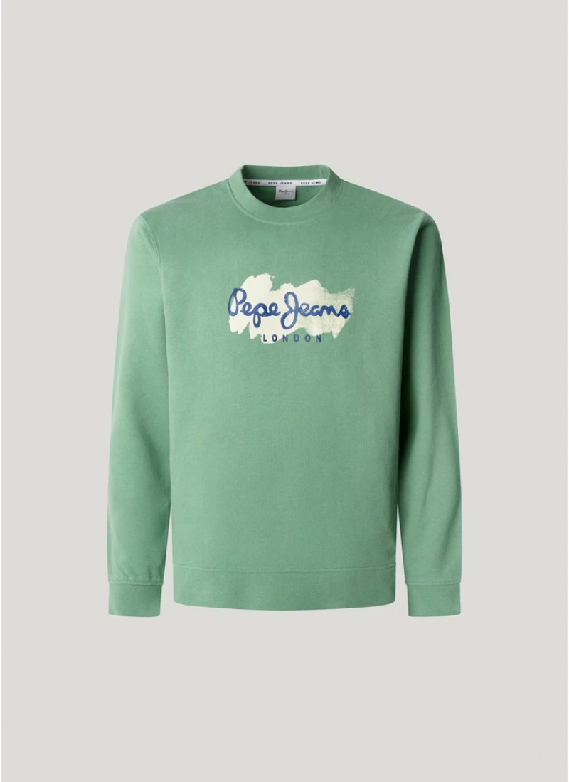 Pepe Jeans MILTON CREW PM582921-621 PEPE JEANS ΠΡΑΣΙΝΟ