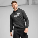 Puma ESS No. 1 Logo Hoodie FL 682570-07 PUMA Γκρι