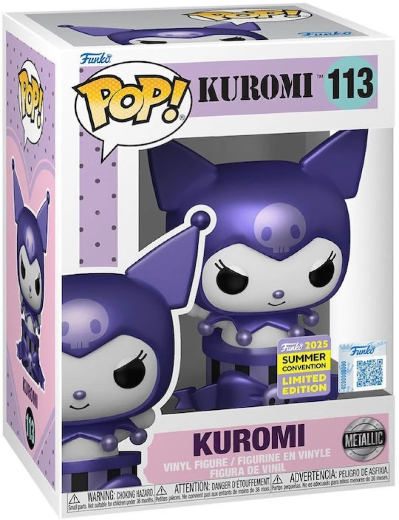 Funko Pop! Sanrio: Hello Kitty - Kuromi Gift Metallic (Convnention Special Edition) 113 Vinyl Figure