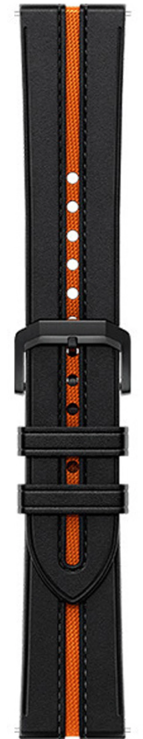 Xiaomi Watch Leather Strap BHR7213GL 22mm Orange - Black