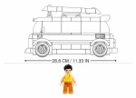 Sluban Τουβλάκια Surf Car 276τμχ