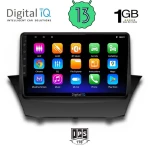 DIGITAL IQ RSA 1154_GPS (9inc) MULTIMEDIA TABLET OEM FORD FIESTA mod. 2010-2018