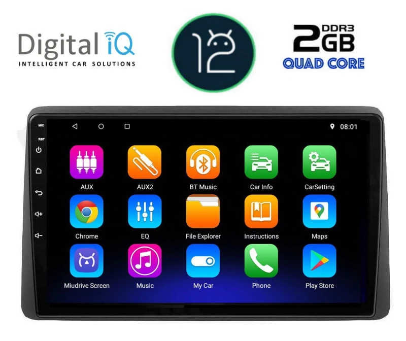 DIGITAL IQ RTB 2450_GPS (10inc) MULTIMEDIA TABLET OEM NISSAN NAVARA D22 mod. 1998-2004