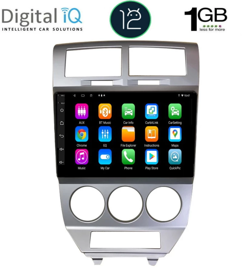 DIGITAL IQ RTB 1275_GPS (10inc) MULTIMEDIA TABLET OEM DODGE CALIBER mod. 2006-2012