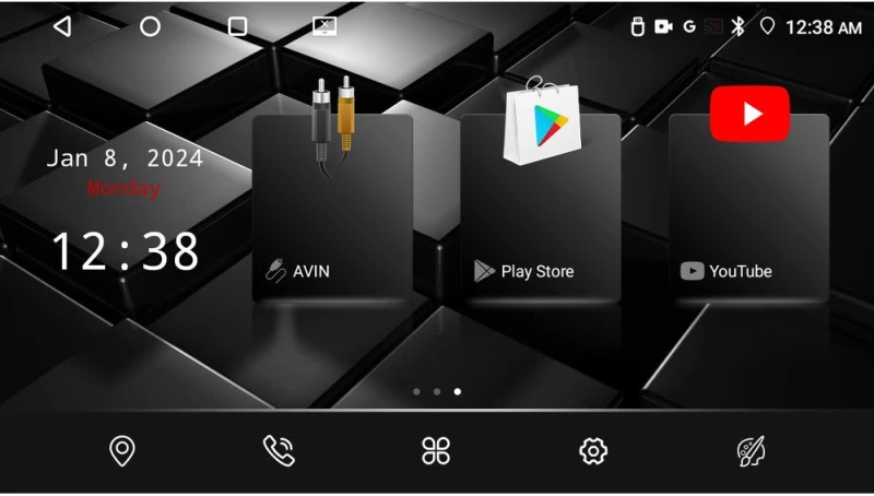 Nakamichi Nam5260 Series 4core Android13 4+64gb Ford Transit 2014-> Navigation Multimedia Tablet 9" με Carplay & Android Auto u-n44-Fd1554