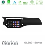 Clarion Gl300 Series 4core Android11 2+32gb Citroen C3/ds3 2009-2016 Navigation Multimedia Tablet 9" με Carplay & Android Auto u-gl3-Ct1948bl