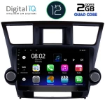 DIGITAL IQ RTB 2719_GPS (10inc) MULTIMEDIA TABLET OEM TOYOTA HIGHLANDER mod. 2008-2015