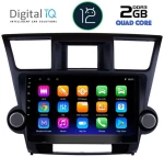 DIGITAL IQ RTB 2719_GPS (10inc) MULTIMEDIA TABLET OEM TOYOTA HIGHLANDER mod. 2008-2015