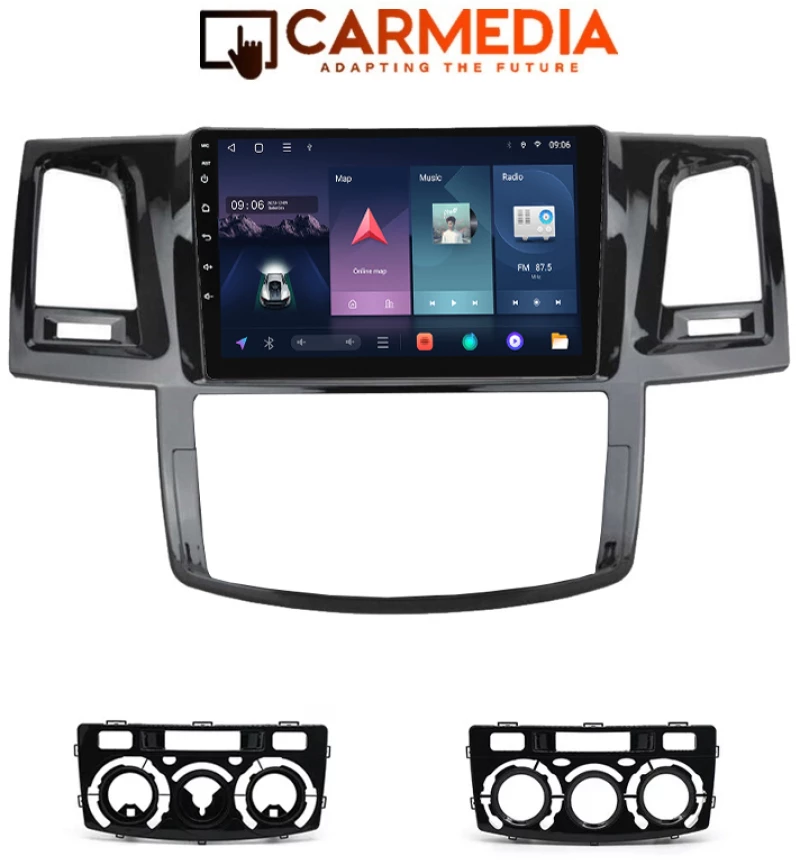 CARMEDIA CM2089-13W TABLET 9'' OEM TOYOTA HILUX 2005-2011 A/C