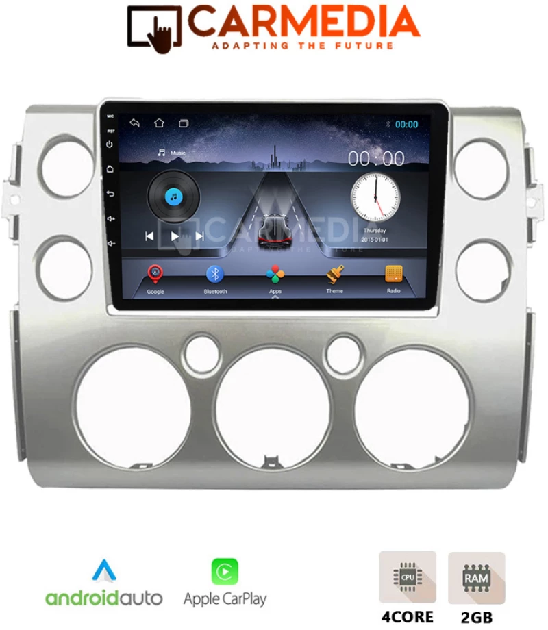 CARMEDIA CM209C-13 PERFORMANCE TABLET 9'' OEM TOYOTA FJ CRUISER 2007-2013