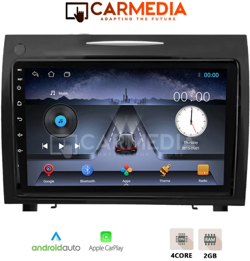 CARMEDIA CM209C-13 PERFORMANCE TABLET 9'' OEM MERCEDES SLK (R171) 2004-2010