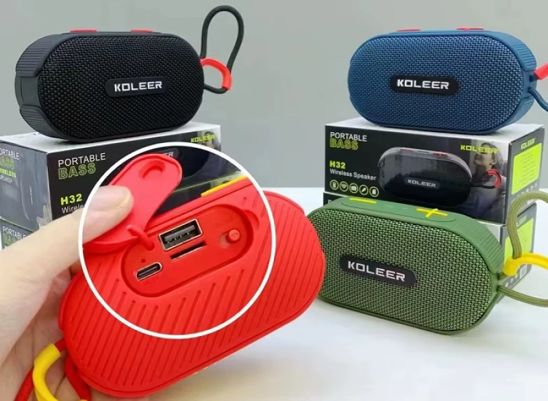 Ασύρματο Ηχείο Bluetooth Red