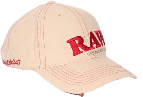 RAW Hat Καπέλο Μπεζ με Poker - One Size