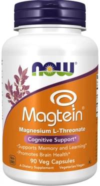 Now | Magtein Magnesium L-Threonate | 90veg.caps