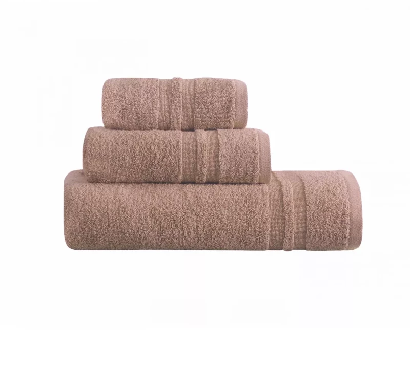 ΠΕΤΣΕΤΑ ΠΡΟΣΩΠΟΥ 50X90CM DOVE3 BEIGE 100% COTTON 550gsm - -