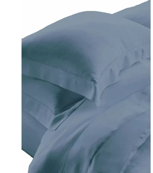 AZUR NEW GREY8 ΣΕΤ ΣΕΝΤONIA ΥΠΕΡΔΙΠΛΑ  240Χ270CM 2*50X70CM 100% COTTON SATIN 230TC - -