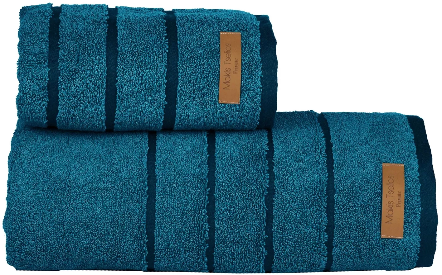 ΠΕΤΣΕΤΑ ΠΡΟΣΩΠΟΥ PRIVE PETROL 50Χ90 100% COTTON 600gsm - -