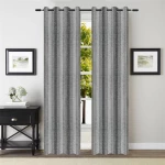 Κουρτίνα με τρούκς FHC661-07 Grey - 140 x 270