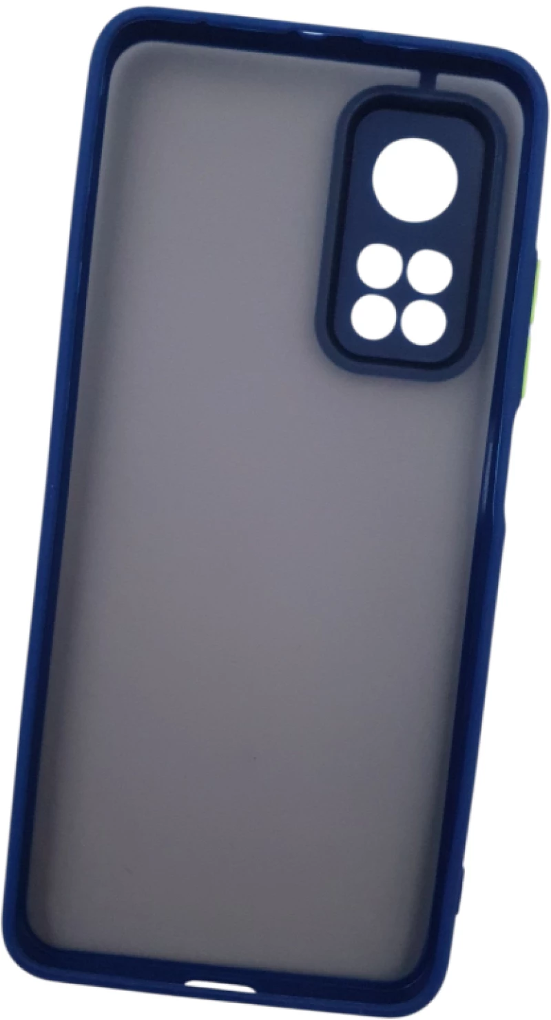 Naxius Case Rubber Frame Blue XiaoMi Mi 10T 5G / 10T Pro 5G Naxius