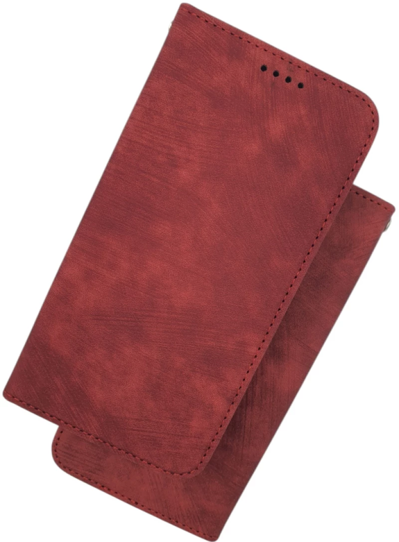Naxius Case Book Magnet Red Samsung A52 4G_A52 5G_A52S 5G Naxius