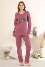 Πιτζάμα Γυναικεία Homewear 0364 - ΤΡΙΑΝΤΑΦΥΛΛΙ