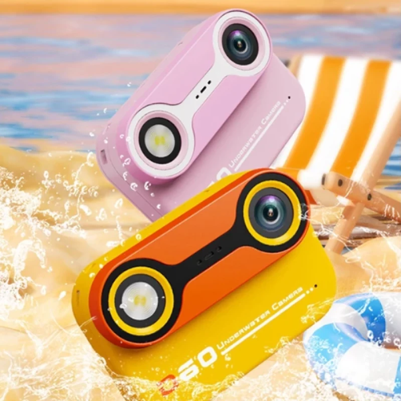 Aquacam 3M Deep Παιδική Αδιάβροχη SOS Κάμερα 1080P Υποβρύχια – Μπλε