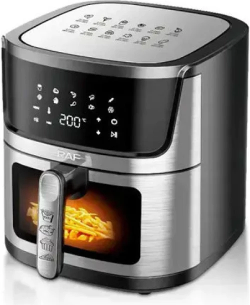 Raf Air Fryer 9lt Ασημί R.5395