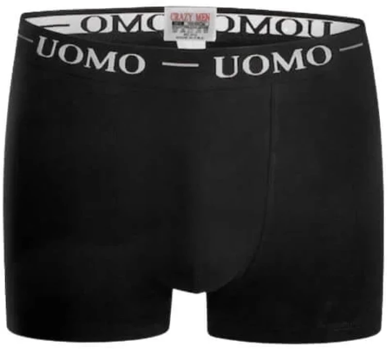 Boxer Ανδρικά 6Pack D1012 - ΜΑΥΡΟ