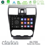 Clarion Gl700 Lite Series 8core Android11 6+128gb Subaru Forester 2015-2018 Navigation Multimedia Tablet 9" με Carplay & Android Auto u-G76l-Su0797