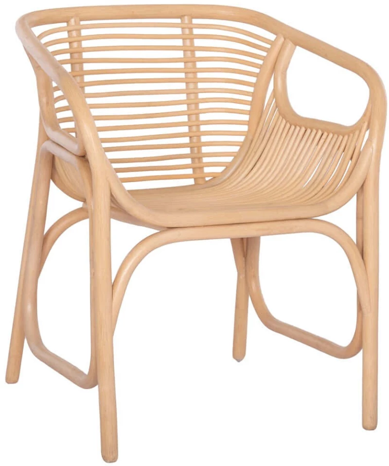 Πολυθρόνα Mel HM9954.01 62x57,5x79,5cm Natural Rattan