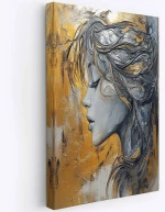Πίνακας Καμβάς Hm 468VLR1176 70x100cm Multi Wallity Κάθετοι Ξύλο, Καμβάς