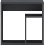 Βοηθητικό τραπέζι Doublo  ανθρακί 40x35x40εκ