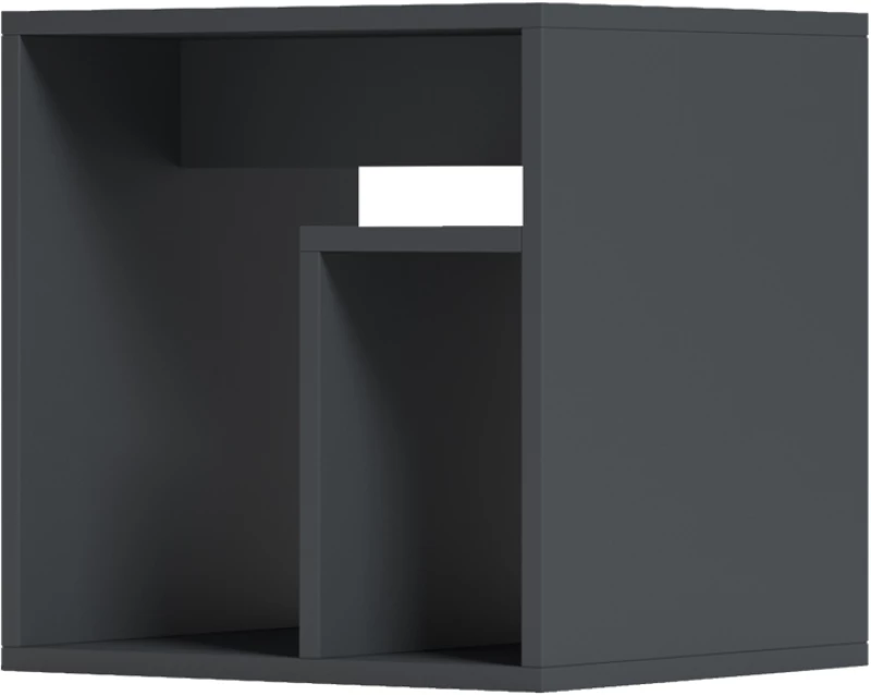 Βοηθητικό τραπέζι Doublo  ανθρακί 40x35x40εκ