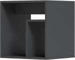 Βοηθητικό τραπέζι Doublo  ανθρακί 40x35x40εκ